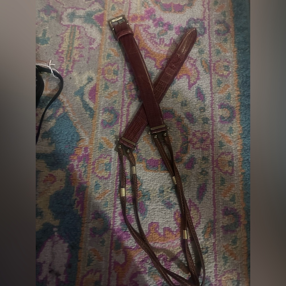 Jean Paul Gaultier Brown belt large